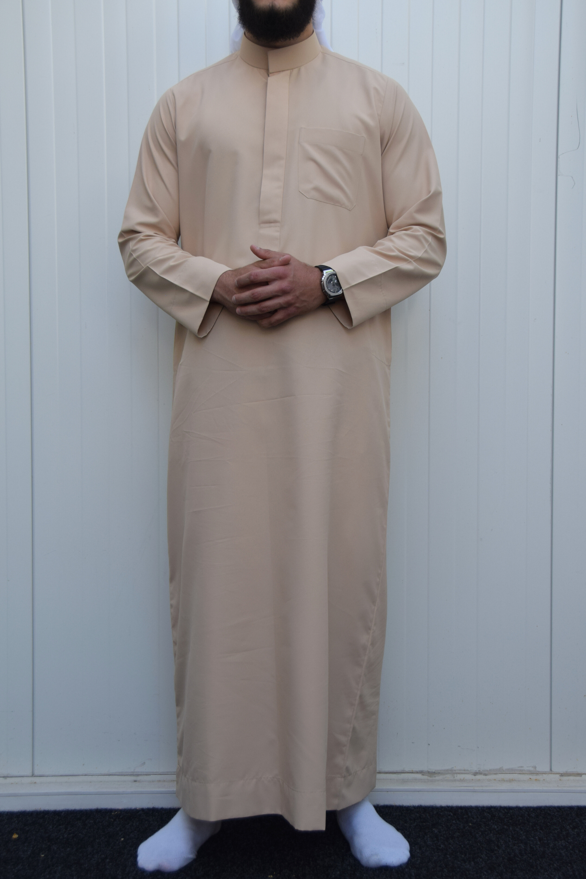 SAUDI QAMIS BEIGE