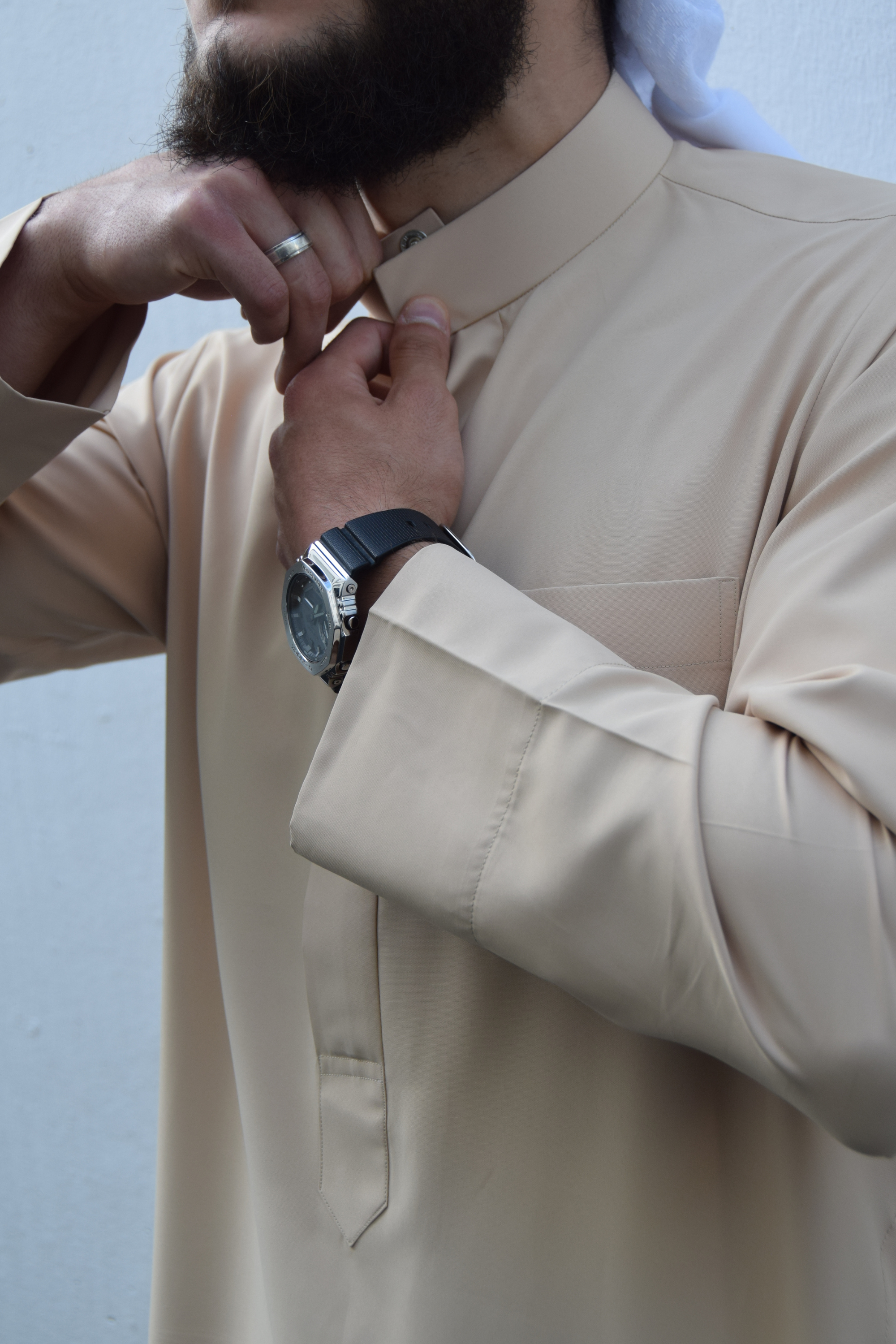 SAUDI QAMIS BEIGE